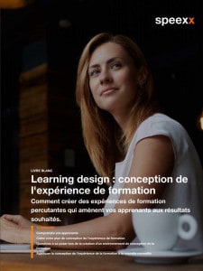 Image conception d'expérience de formation