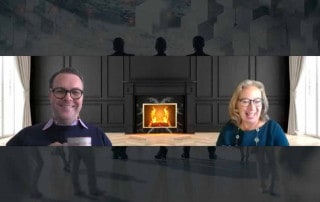virtual fireside chat at Speexx Exchange 2020