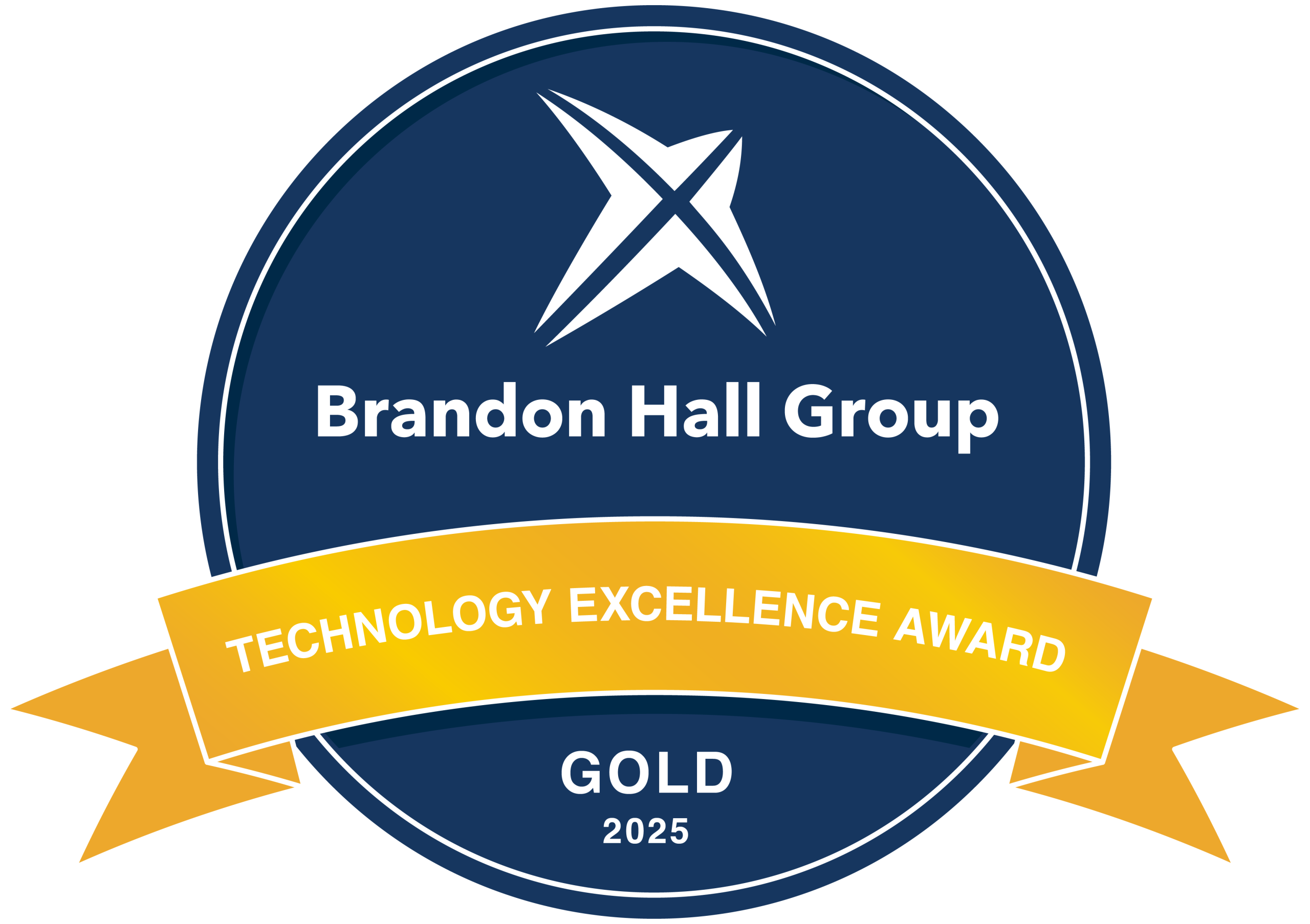 Brandon_Hall_Tech_Badges_Gold_25 2025 Brandon Hall Group Excellence in Technology Awards