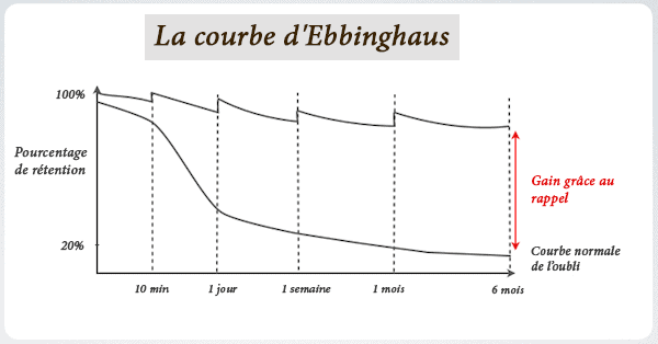 courbe de l'oubli