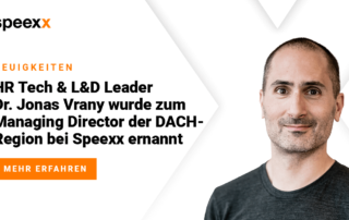 Speexx präsentiert neuen Managing Director der DACH-Region