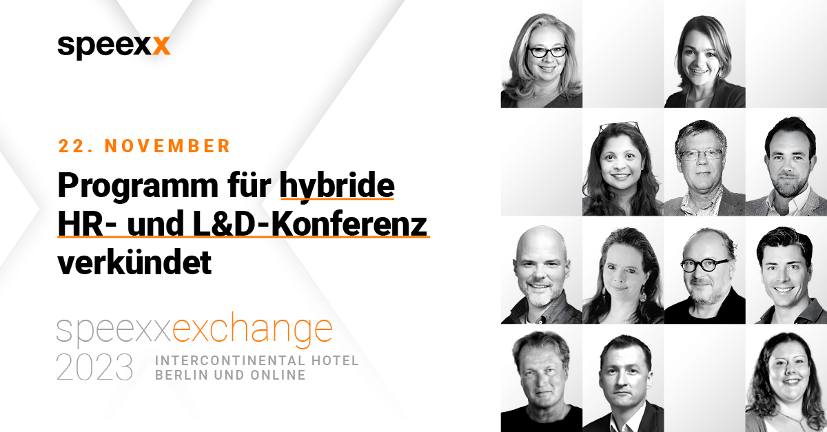 Speexx Exchange Programm verkündet