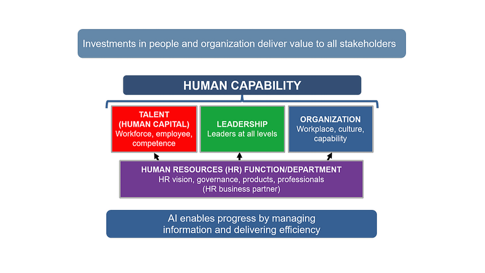 Dave Ulrich Human Capability Model