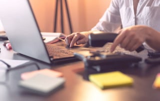 Telefonieren im Homeoffice