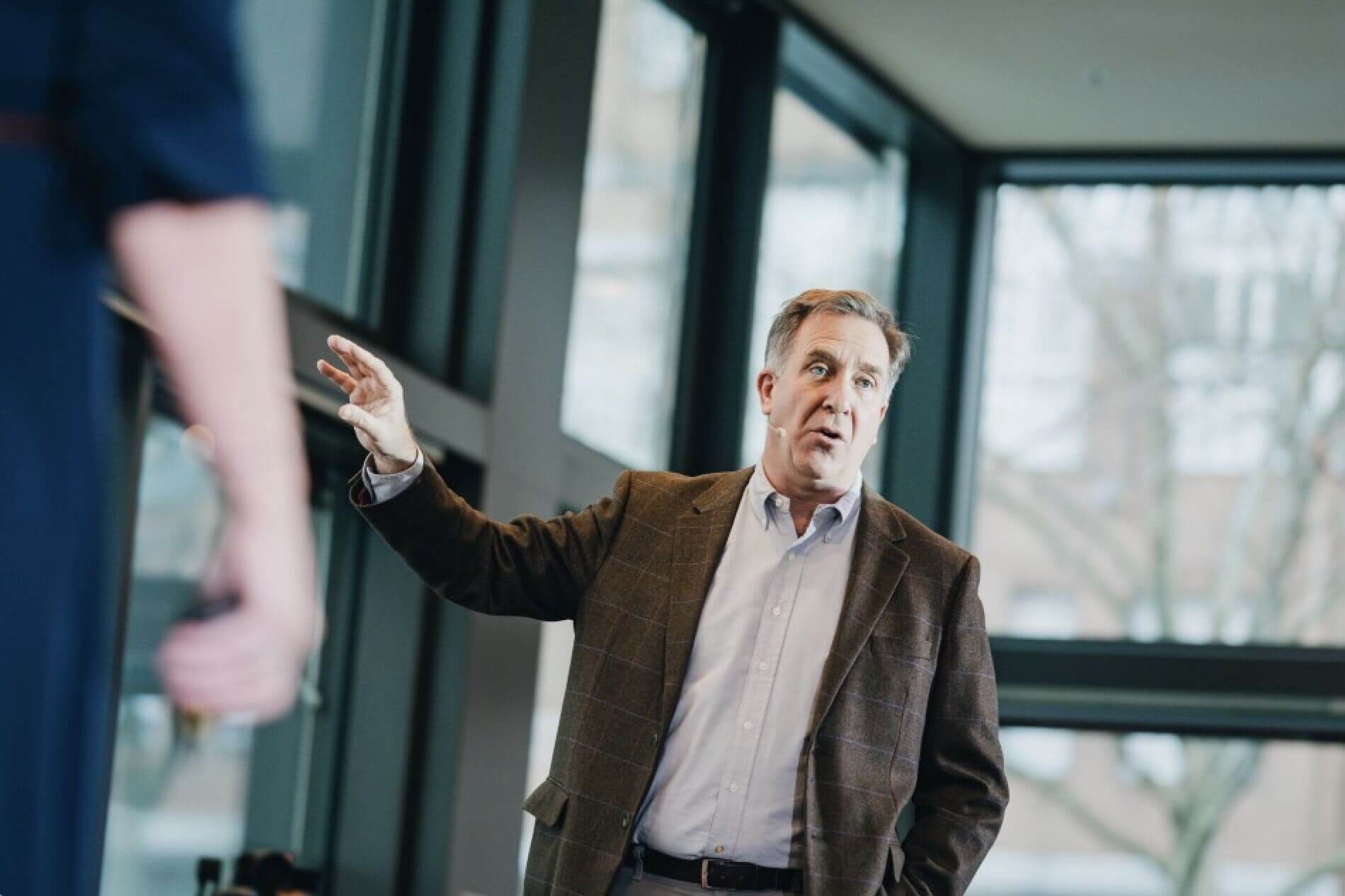 Donald Taylor speaking at the Speexx Exchange