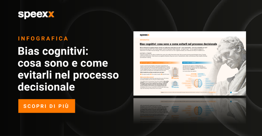 Bias cognitivi cosa sono e come evitarli nel processo decisionale
