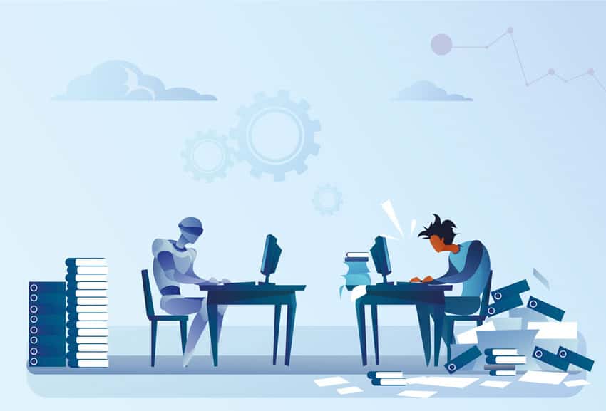 Ersetzt künstliche Intelligenz die menschliche Arbeitskraft? Ersetzt künstliche Intelligenz die menschliche Arbeitskraft?