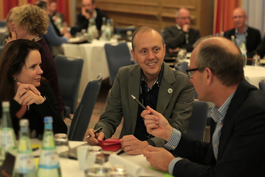 table discussion at Speexx Exchange Berlin 2016