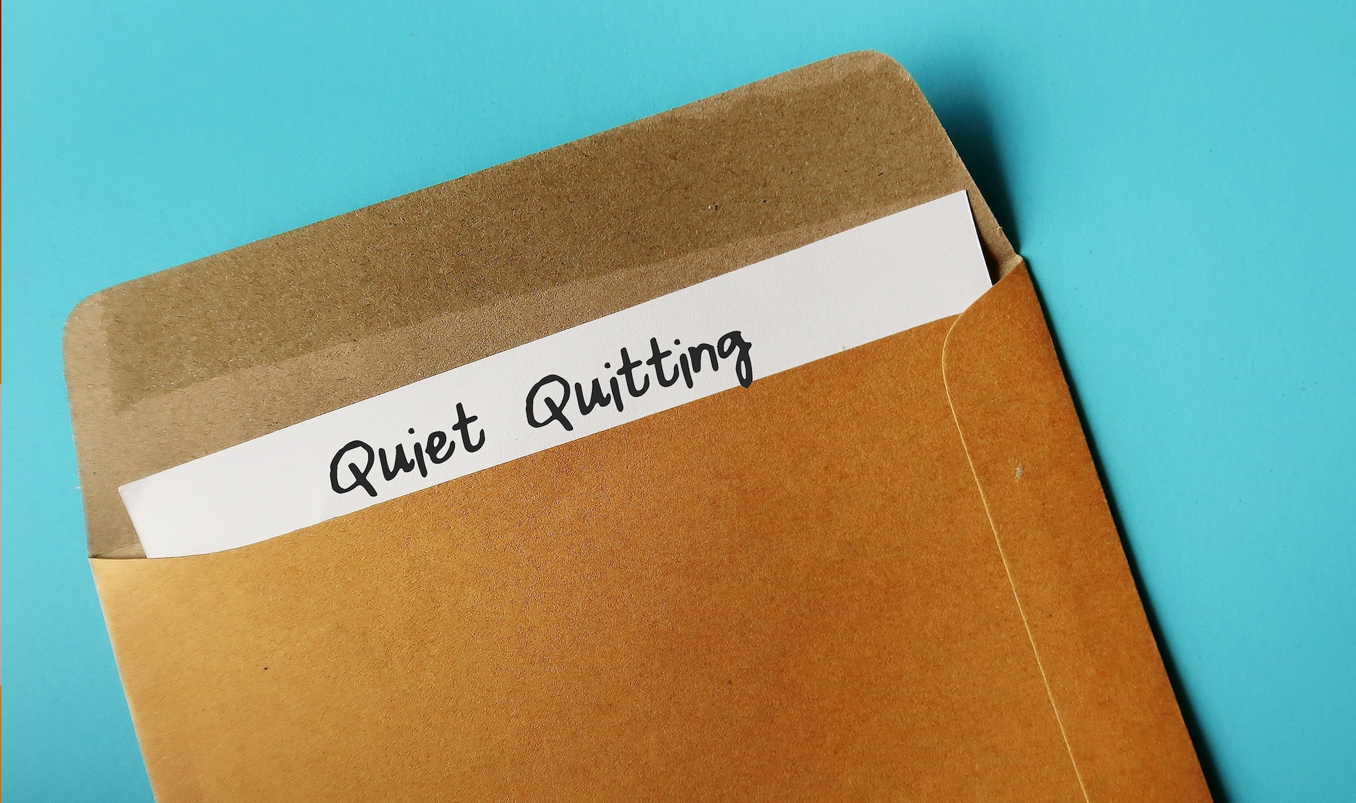 Quiet quitting