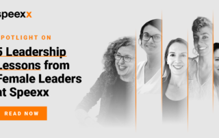 Five female leaders at Speexx