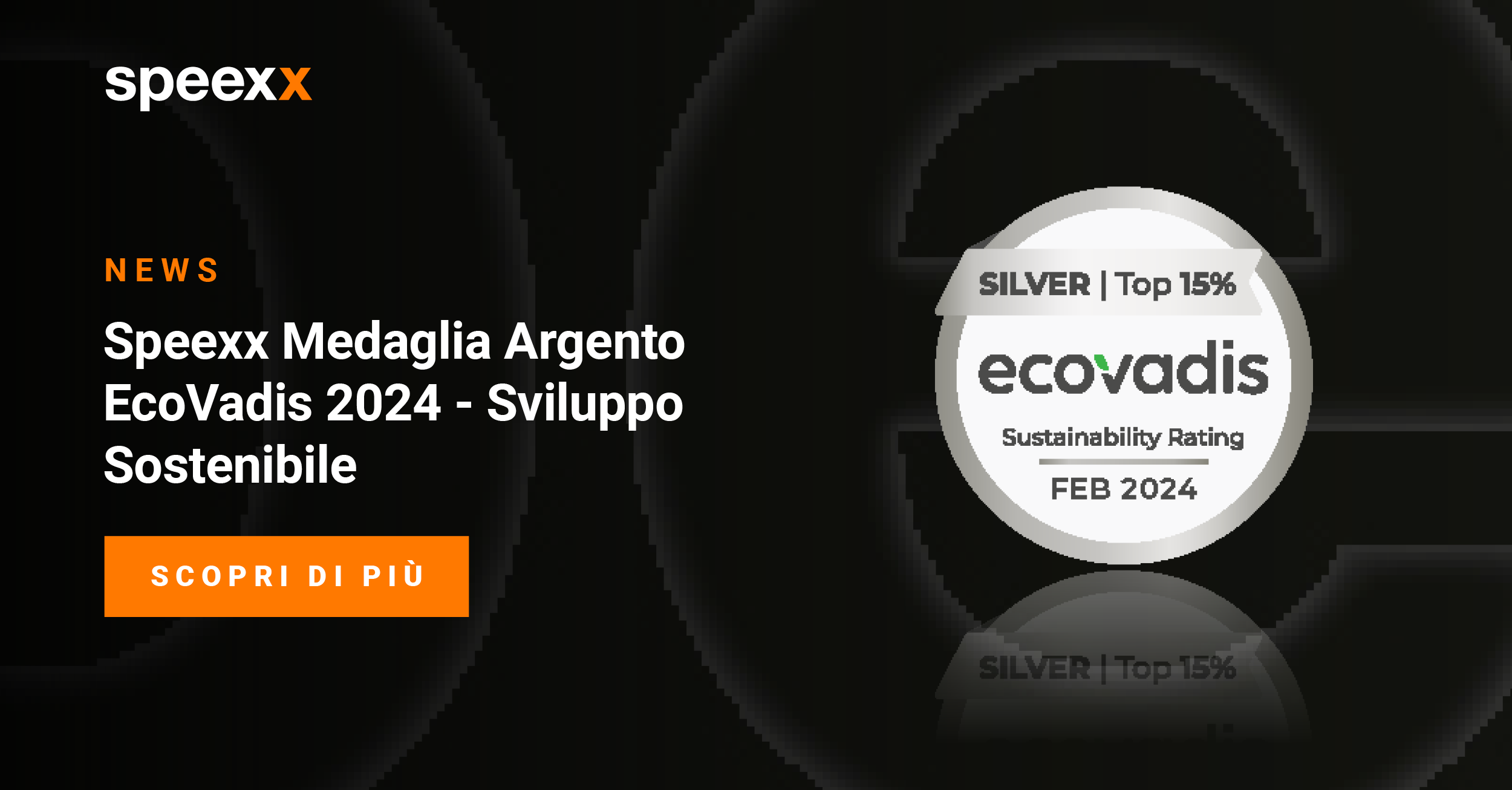 Speexx Medaglia Argento EcoVadis 2024 Sviluppo Sostenibile