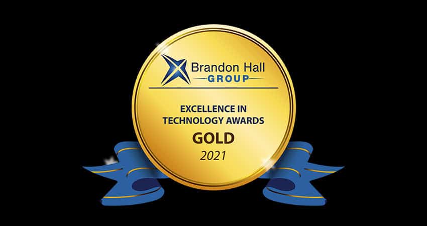 Speexx Wins Gold in 2021 Brandon Hall Group Excellence in Technology Awards