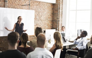 corporate training session