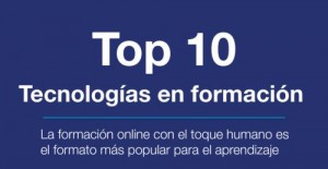 infografía top 10 tecnologías formación