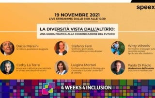 locandina per speexx 4w4i tim