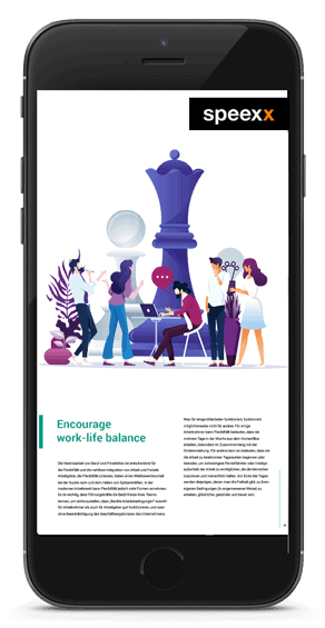 device-website_en die psychische Gesundheit am Arbeitsplatz als Ausschnitt in Smartphone