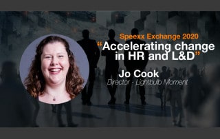 Speexx exchange 2020 co-host, Jo Cook