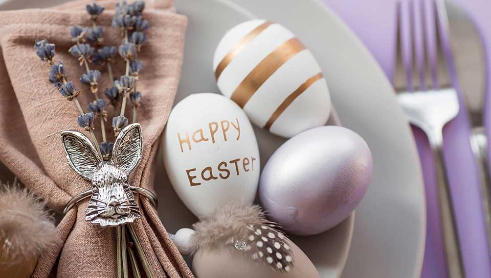 uova di cioccolato per augurare buona pasqua