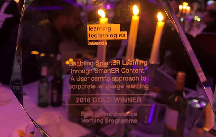 learning technologies award speexx