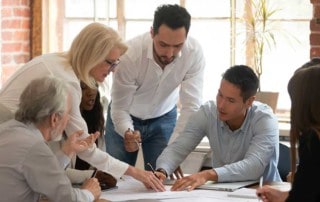 gruppo di lavoro eterogeneo generazionale