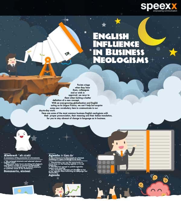 Infografica - English influence in business idioms