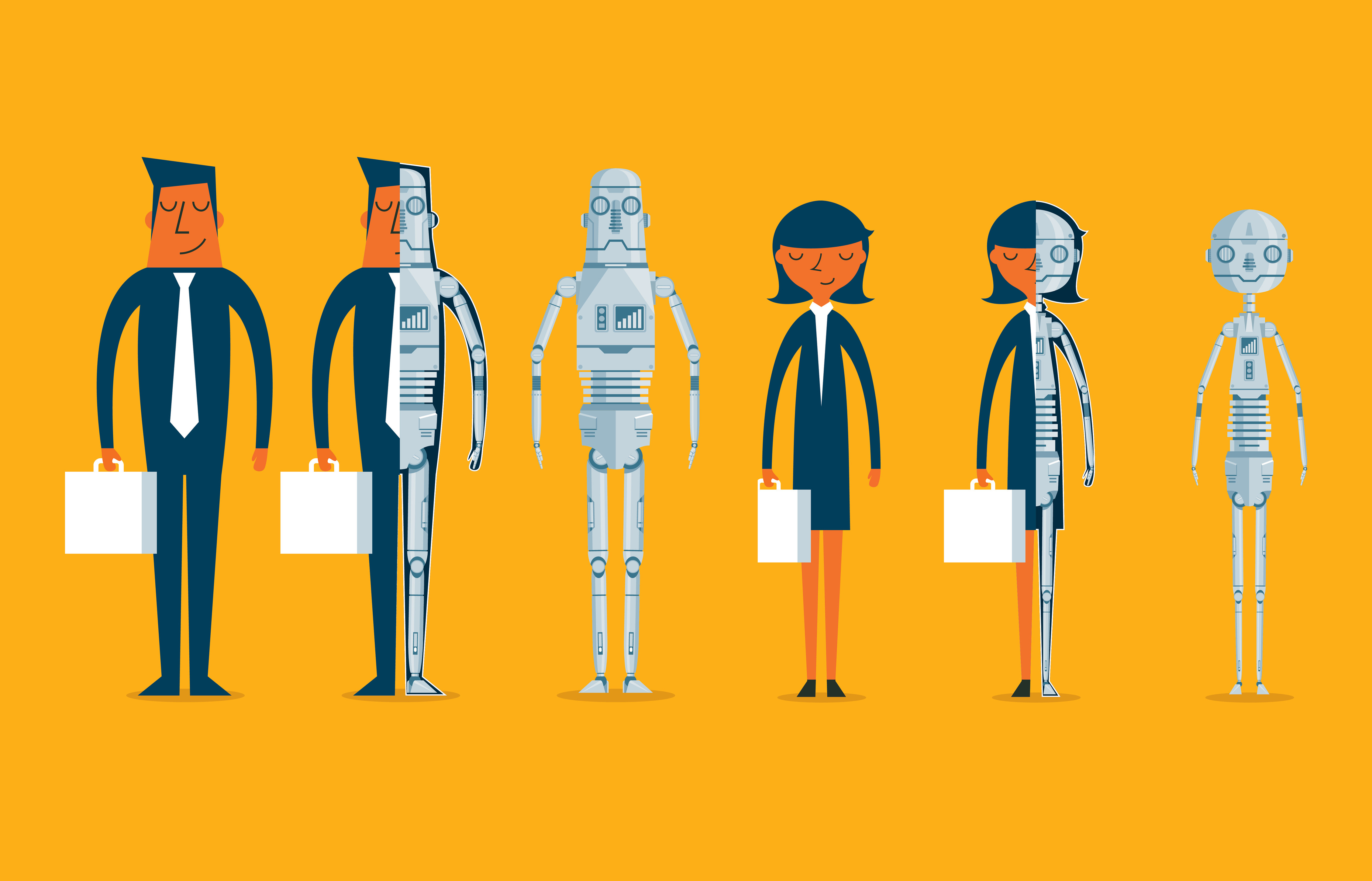 service automation robots and the future of work