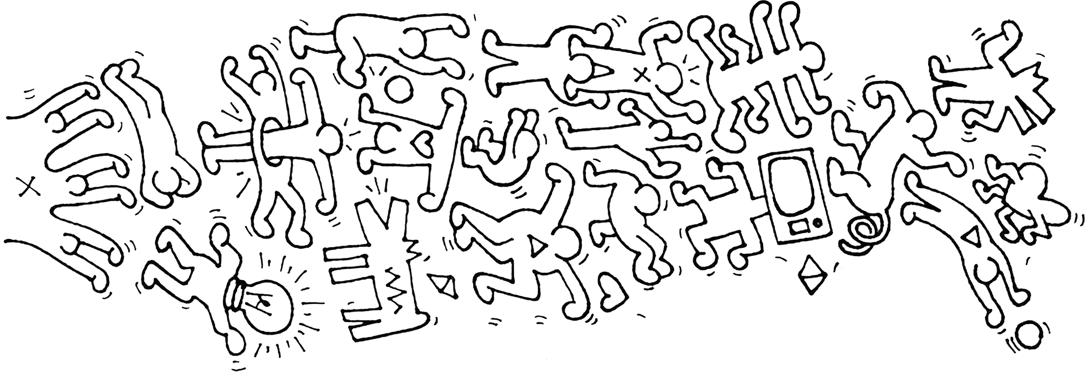 speexx let's art together keith haring