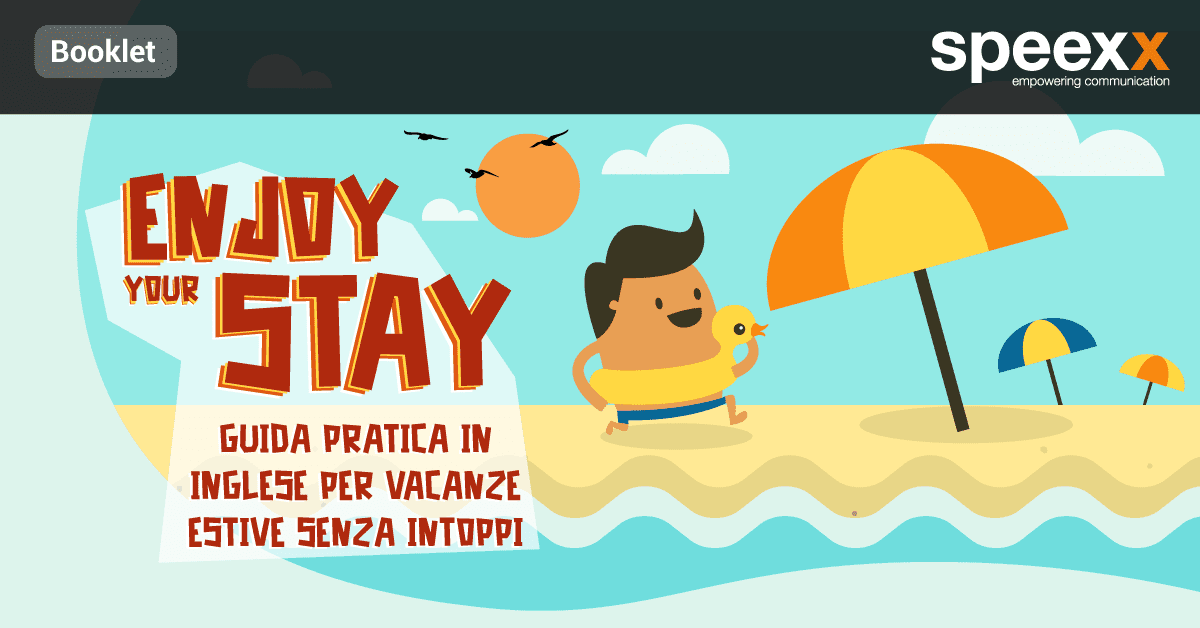 Booklet Enjoy your stay Speexx